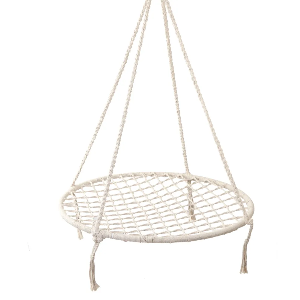 100cm Hammock Chair Outdoor Tree Swing Nest Web Hanging Seat