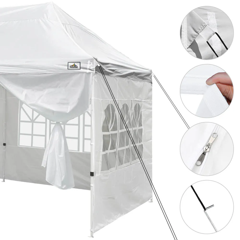 10'x20' Waterproof Pop Up Canopy Tent with Sides