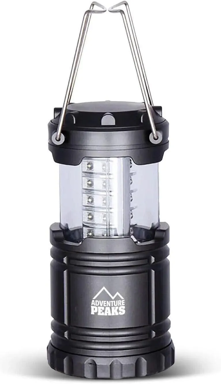 2 Pack of 30 LED  Collapsible Camping Lanterns Tent Lights