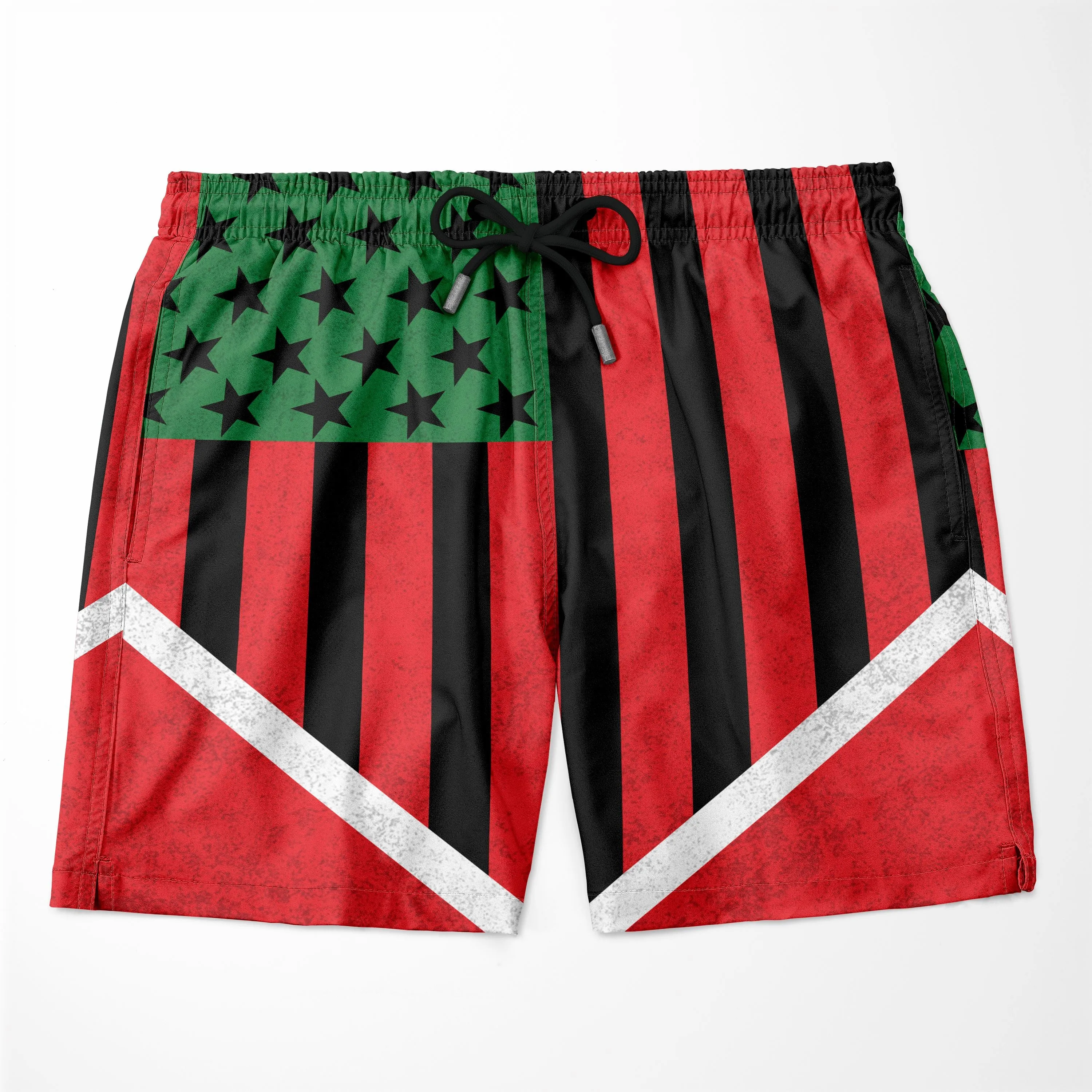 African American Flag 2 Shorts