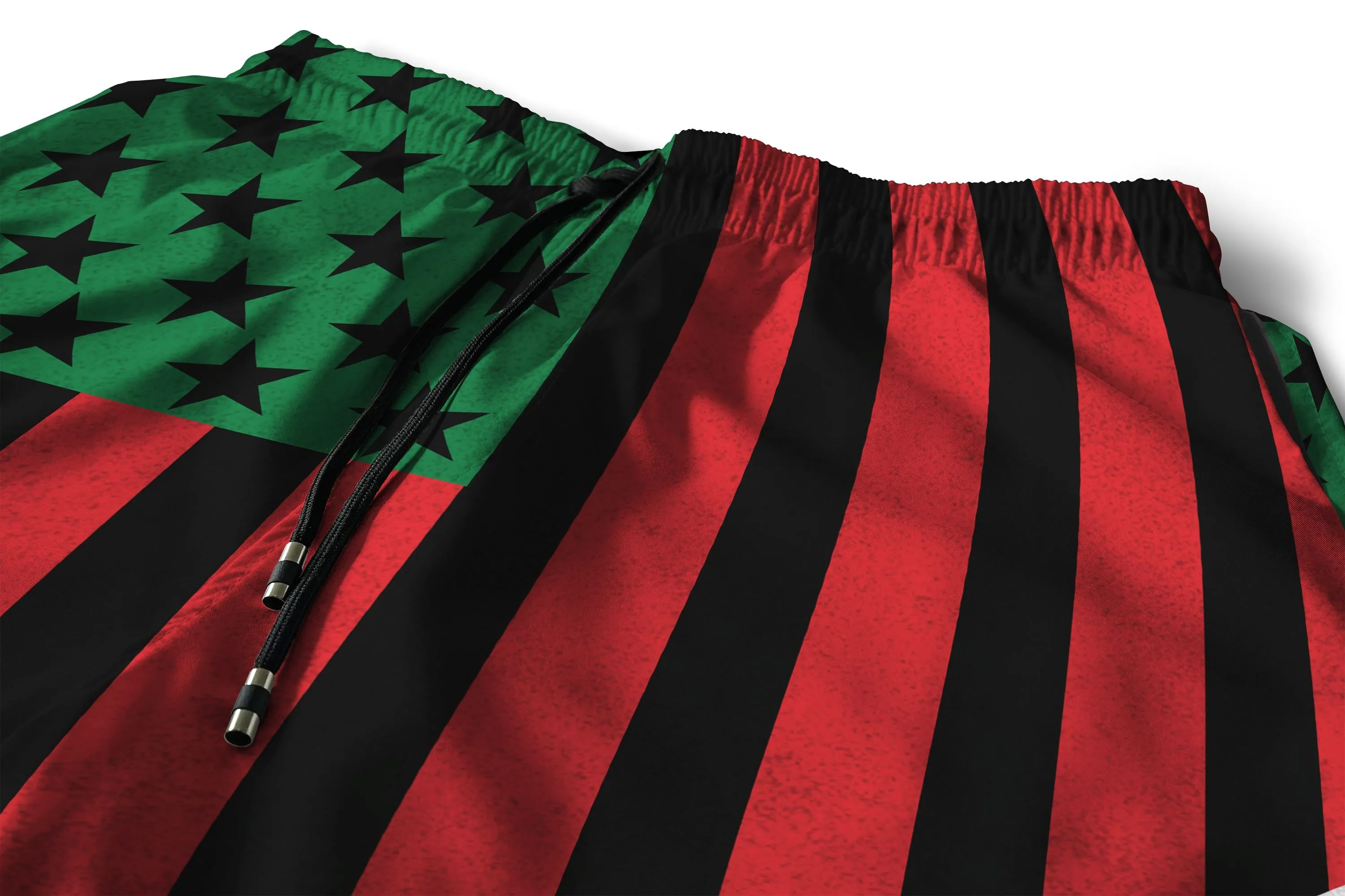 African American Flag 2 Shorts