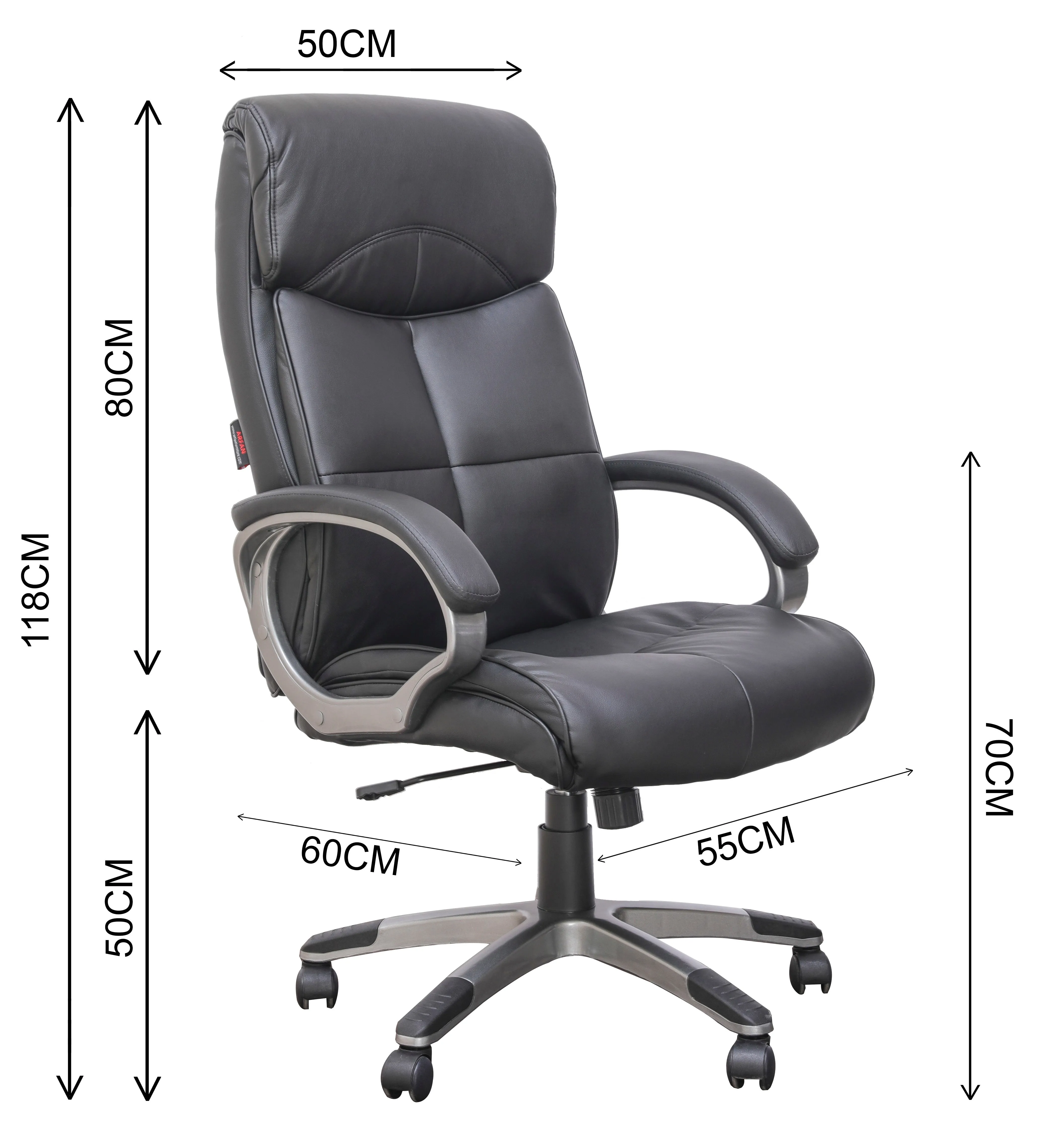 AFT Sensation High-Back Office Chair - Black