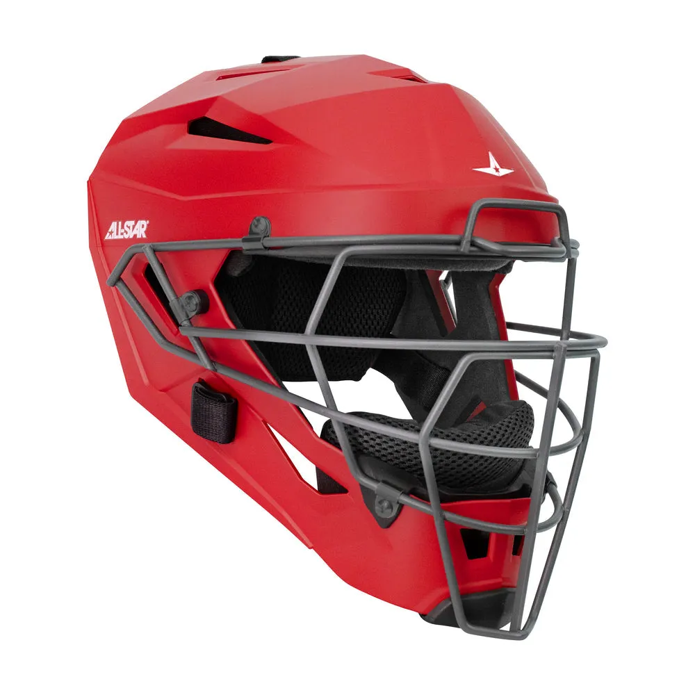 All Star MVP5 Pro Solid Adult Catchers Helmet