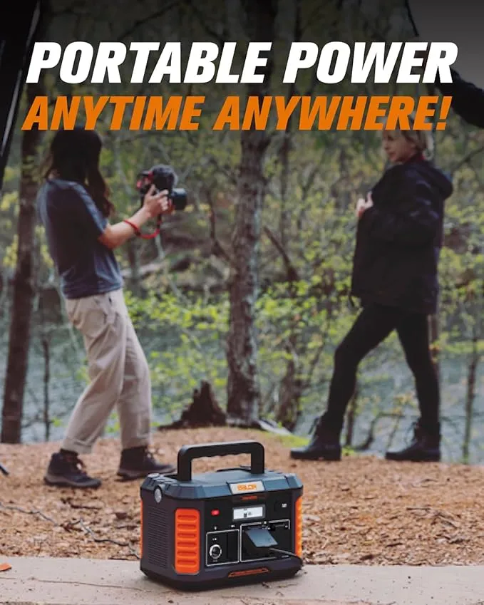 BALDR Portable Power Station, 1000W Output, 808Wh Capacity