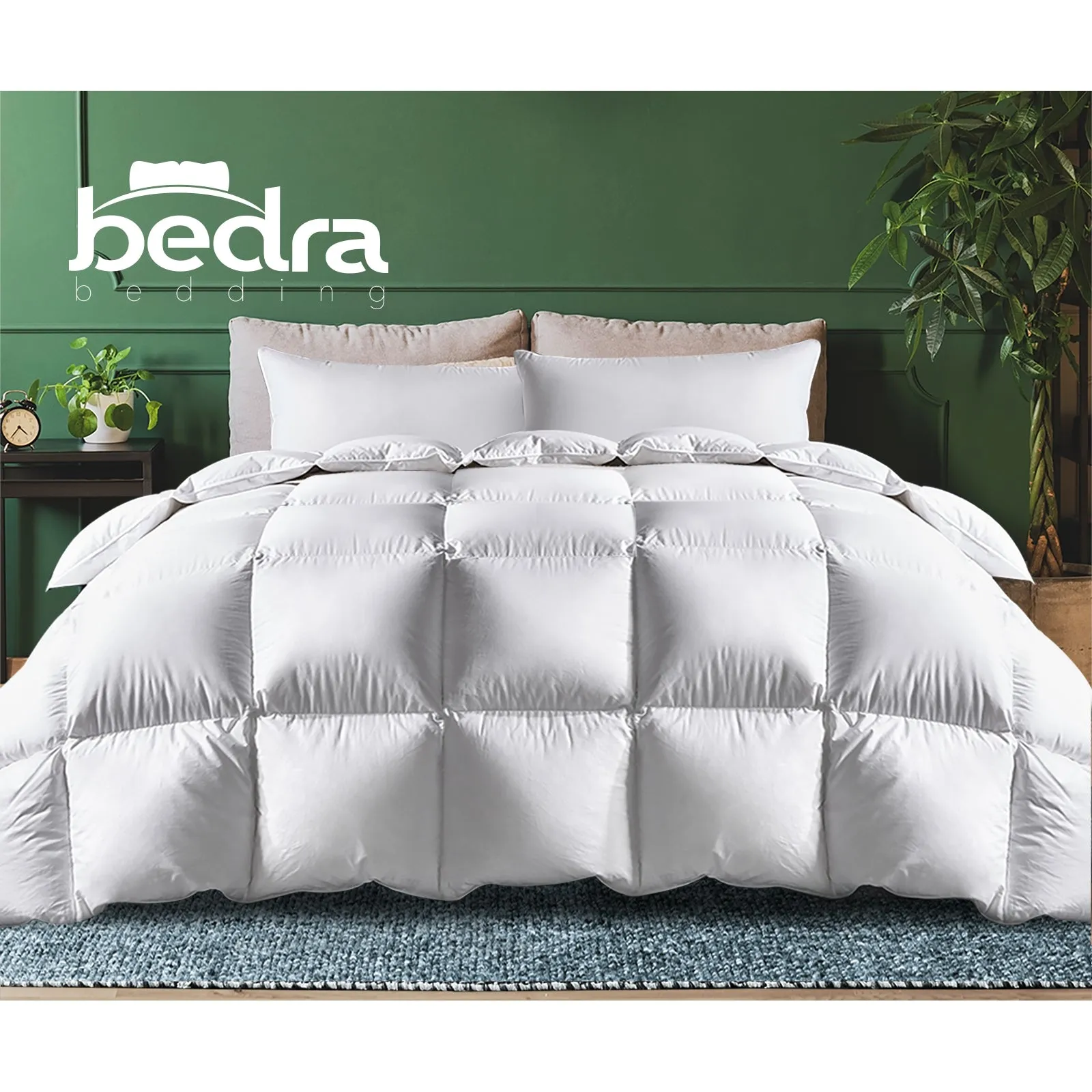 Bedra Goose Down Feather Quilt 500GSM Duvet Doona King All Season