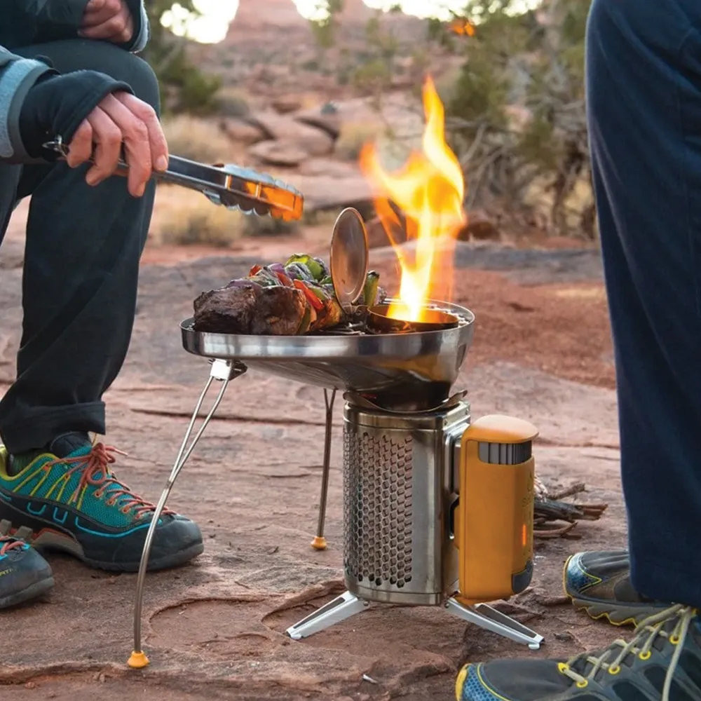 Biolite CampStove 2  - Award Winning Smart Portable Multi-Functional Outdoor Picnic Camping Cookware