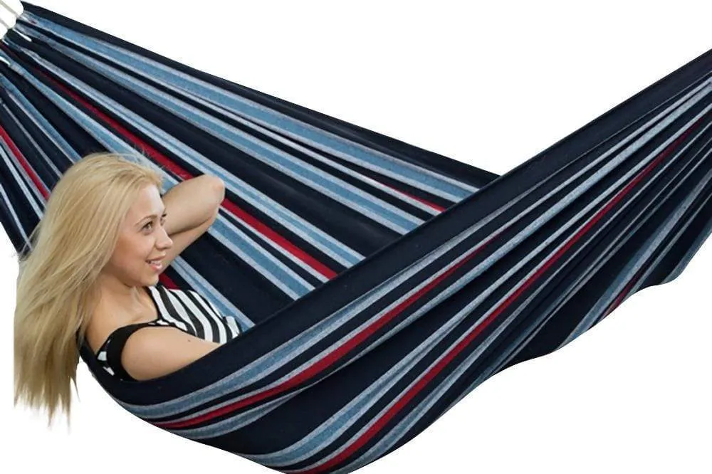 Brazilian Double Hammock with Universal Stand