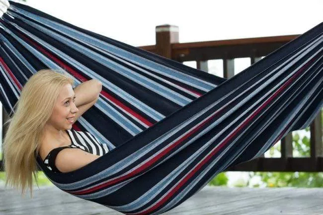 Brazilian Double Hammock with Universal Stand