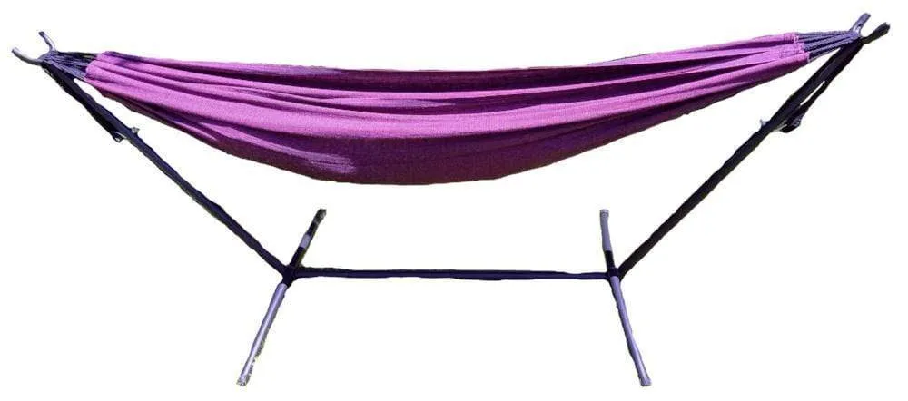 Brazilian Double Hammock with Universal Stand