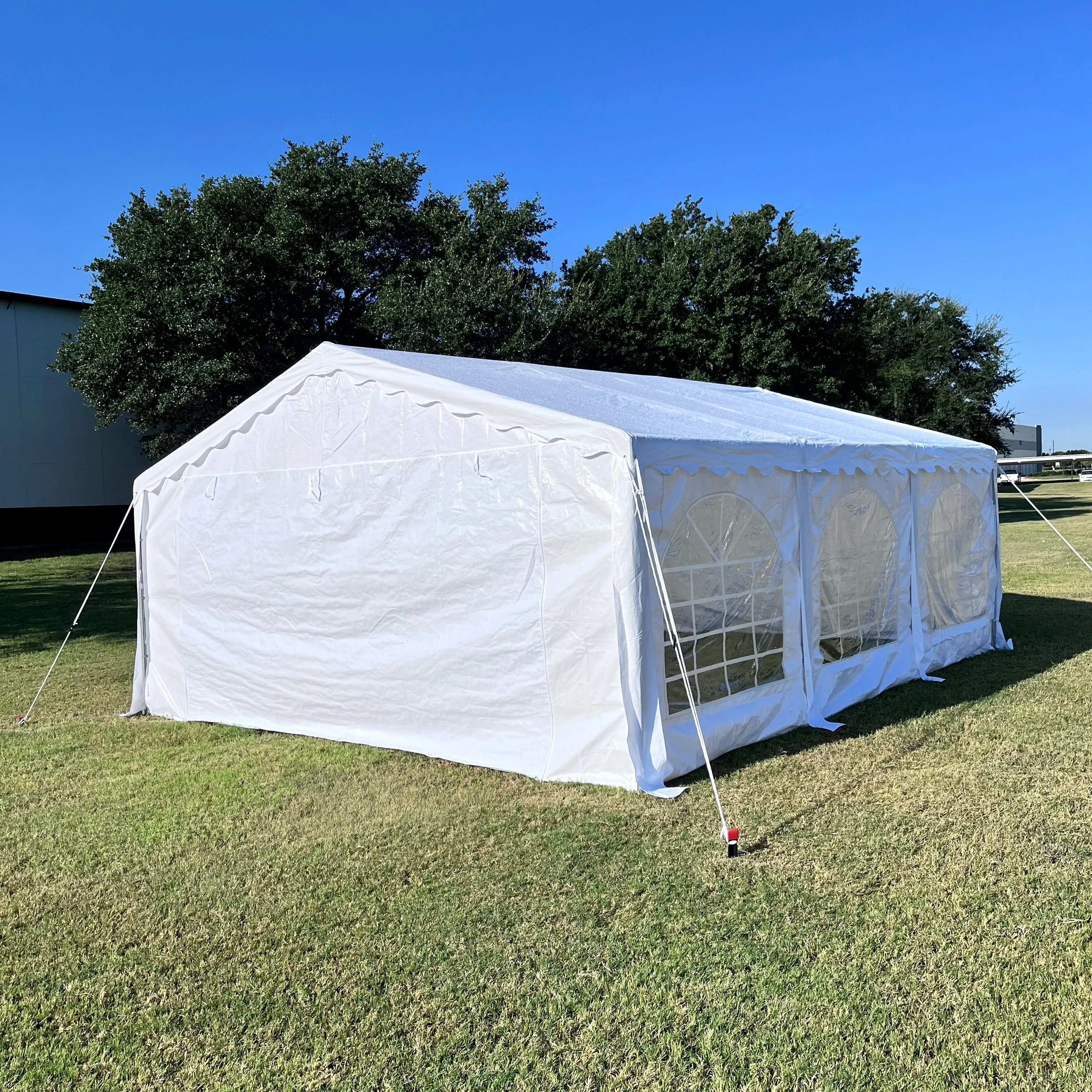 Budget PE Party Tent 20'x16' with Waterproof Top