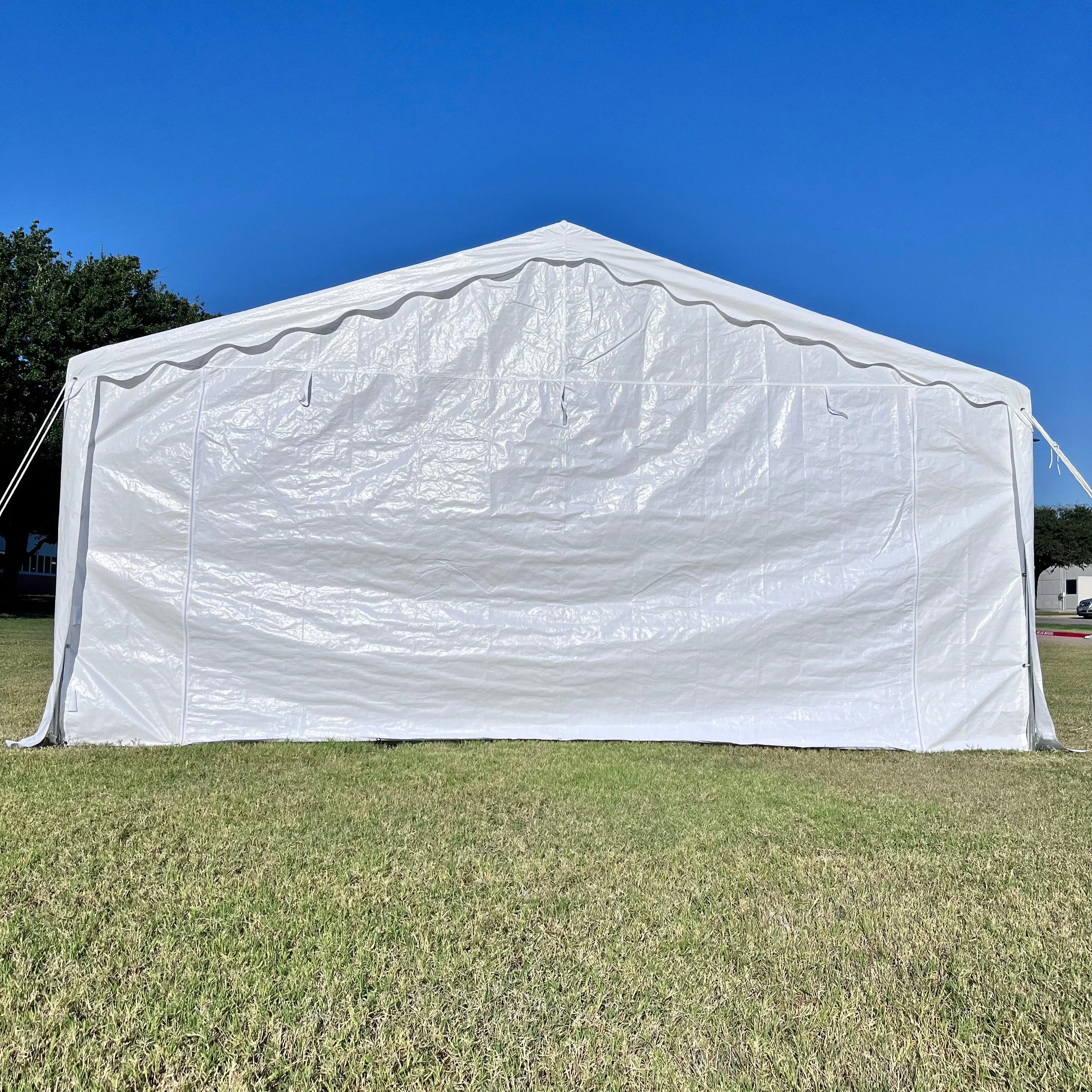 Budget PE Party Tent 20'x16' with Waterproof Top