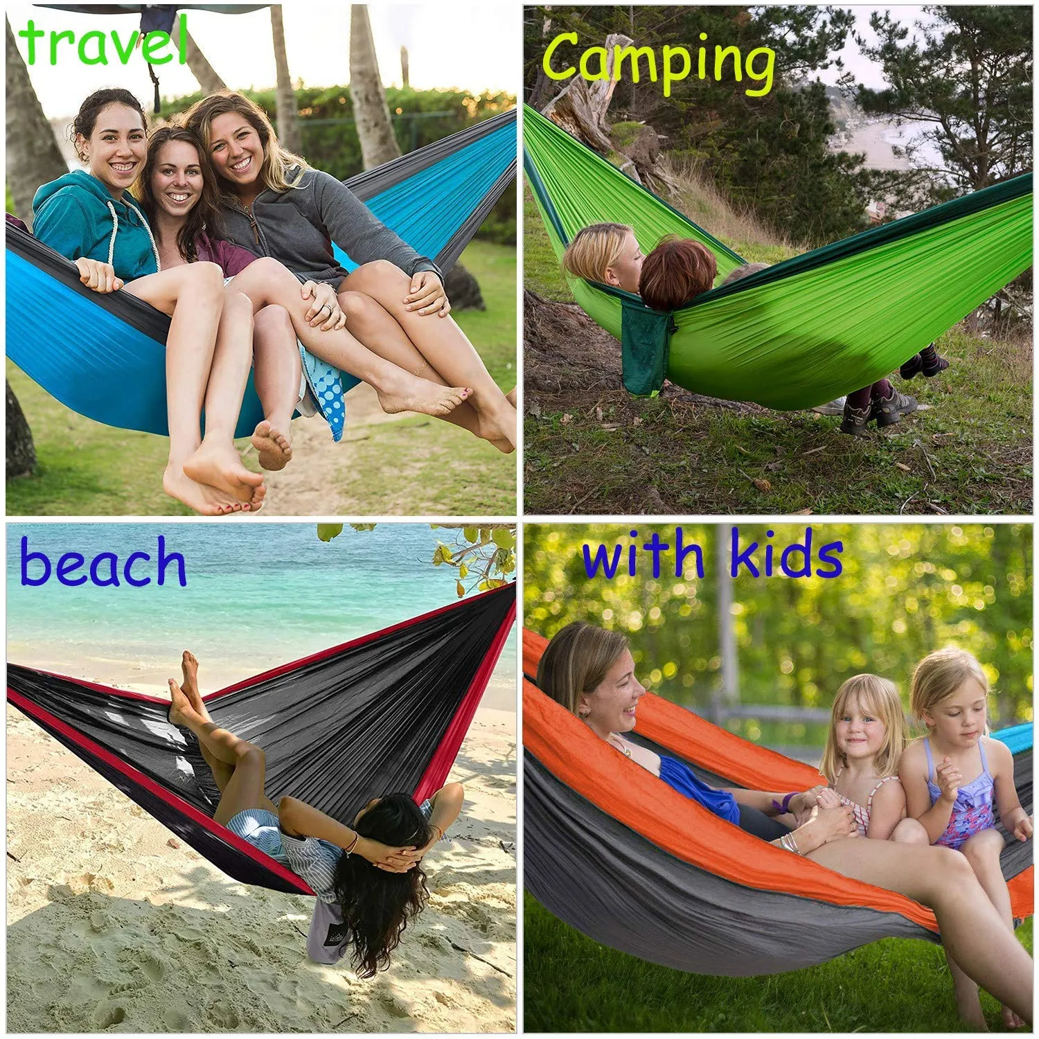 Camping Hammock Double - Camlinbo