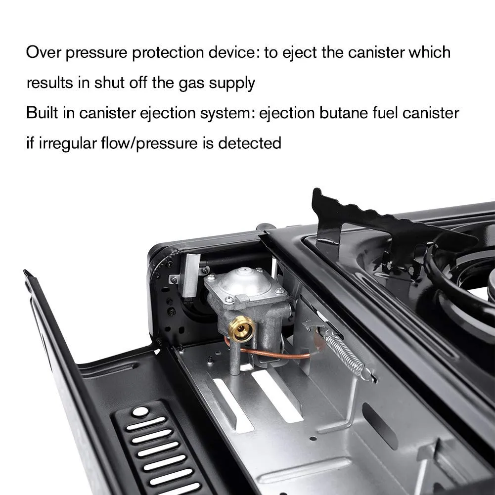 Camplux Dual Fuel (Propane & Butane) Portable Outdoor Camping Stove