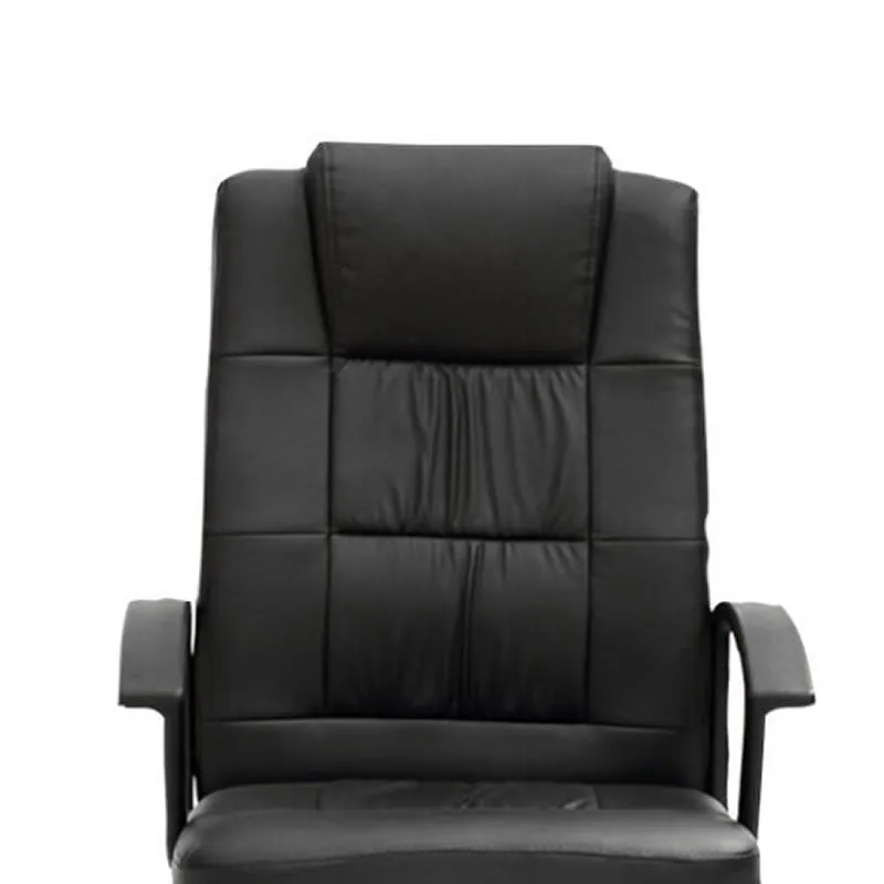 Comfortable And Durable Pu Leather Tilt And Swivel Office Chair 520L Black