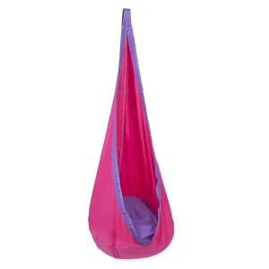 Darwin Pink Indoor Sensory Swing Pod Chair