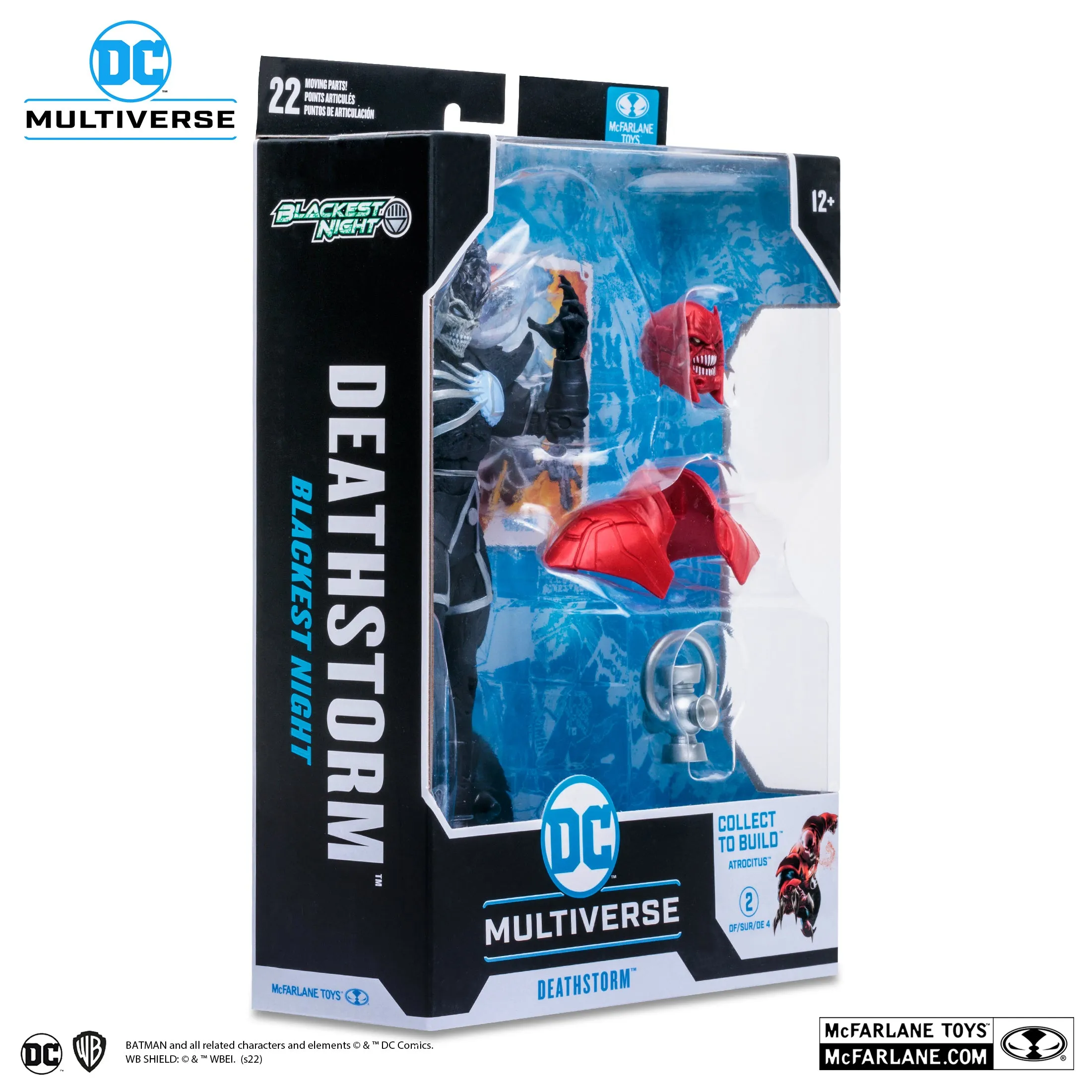 DC Multiverse Blackest Night Deathstorm (Build a Figure - Atrocitus) 7" Inch Scale Action Figure - McFarlane Toys