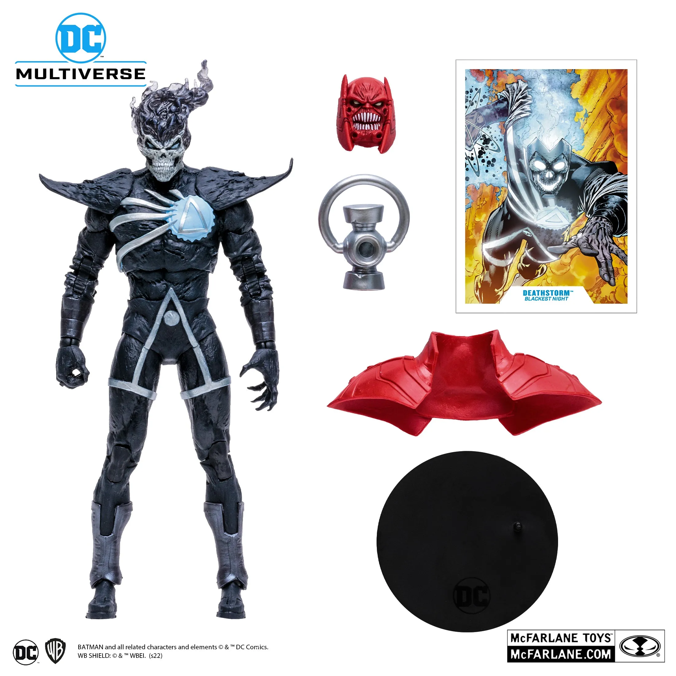 DC Multiverse Blackest Night Deathstorm (Build a Figure - Atrocitus) 7" Inch Scale Action Figure - McFarlane Toys