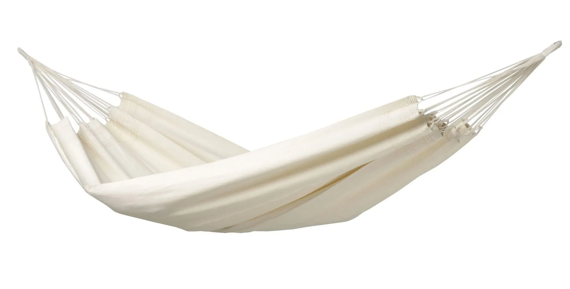 Deluxe Brazilian Style Double Hammock with Bamboo Stand