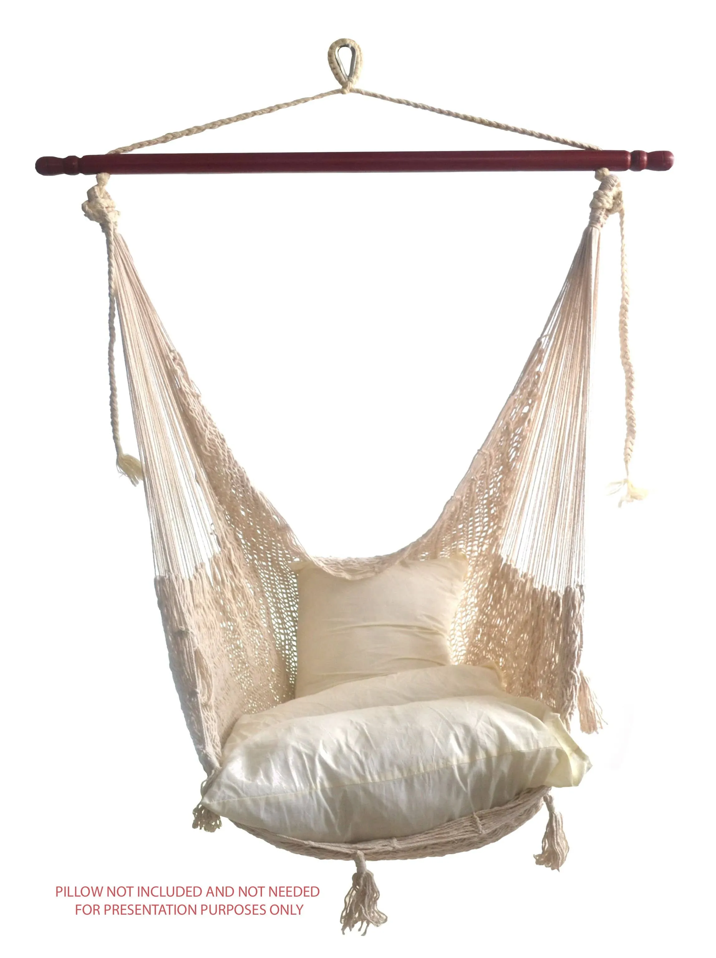 Deluxe Mayan Hammock Chair with Universal Chair Stand