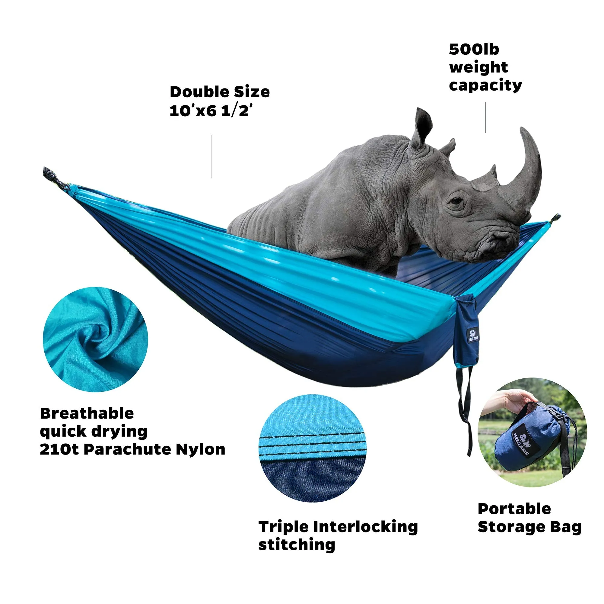 Double Camping Hammock - HEEKAME