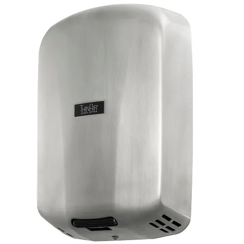 Excel Dryer ThinAir® TA-SB Hand Dryer - Brushed Stainless Steel Surface Mounted ADA-Compliant High Speed Automatic