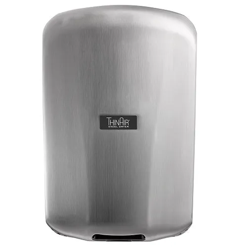 Excel Dryer ThinAir® TA-SB Hand Dryer - Brushed Stainless Steel Surface Mounted ADA-Compliant High Speed Automatic