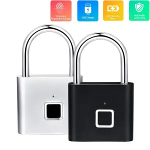 Fipilock Biometric Intelligent Fingerprint Padlock