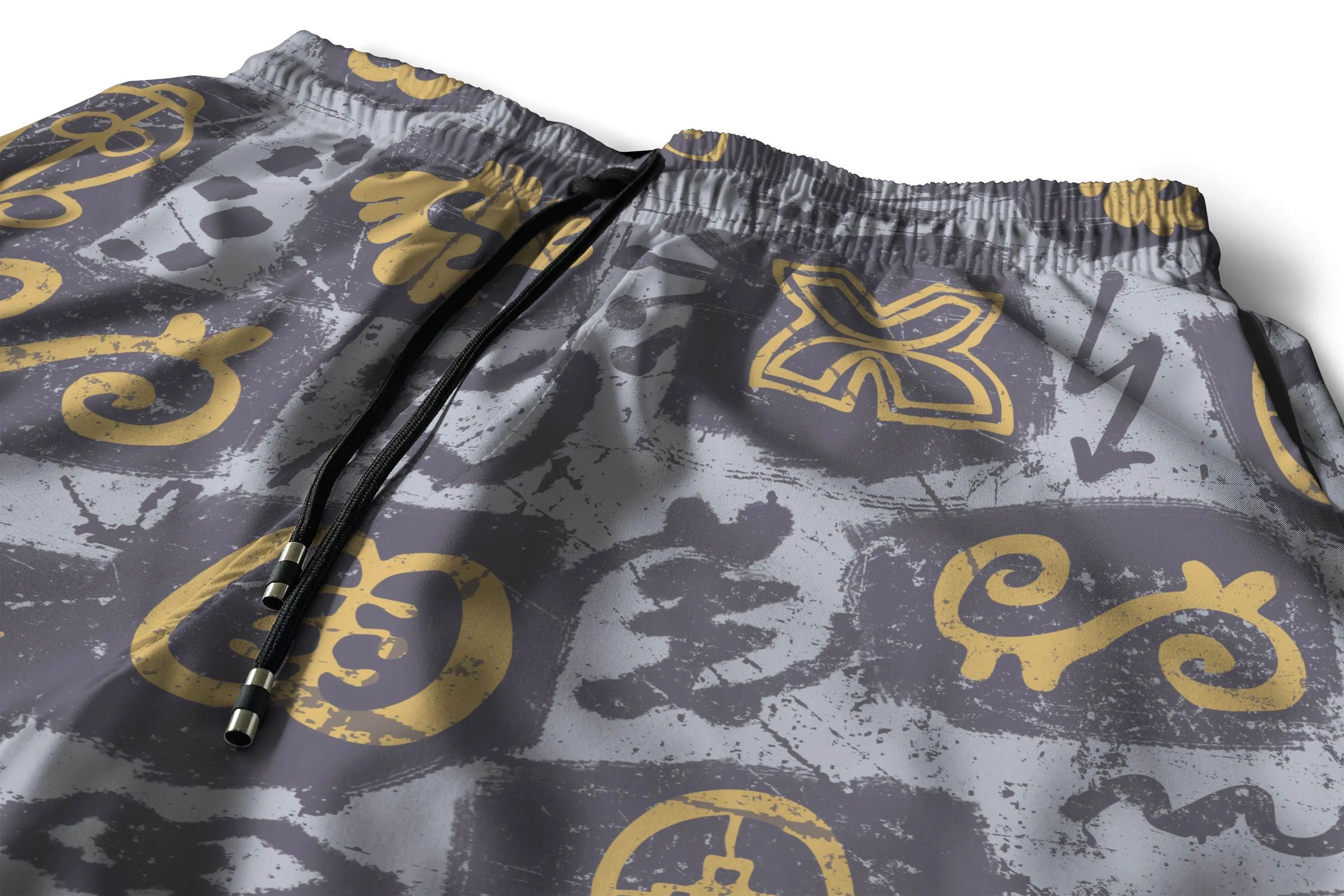 Greytone Adinkra Shorts