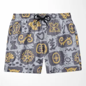 Greytone Adinkra Shorts