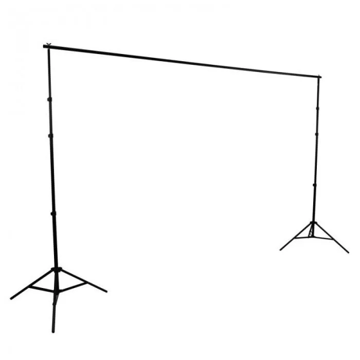 Hypop Professional LED Photo Video Continuous Portable Lighting Boom Kit & Backdrop Set (Large)