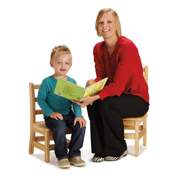 Jonti-Craft® Instructor’s Ladderback Chair Pair - 12" Height