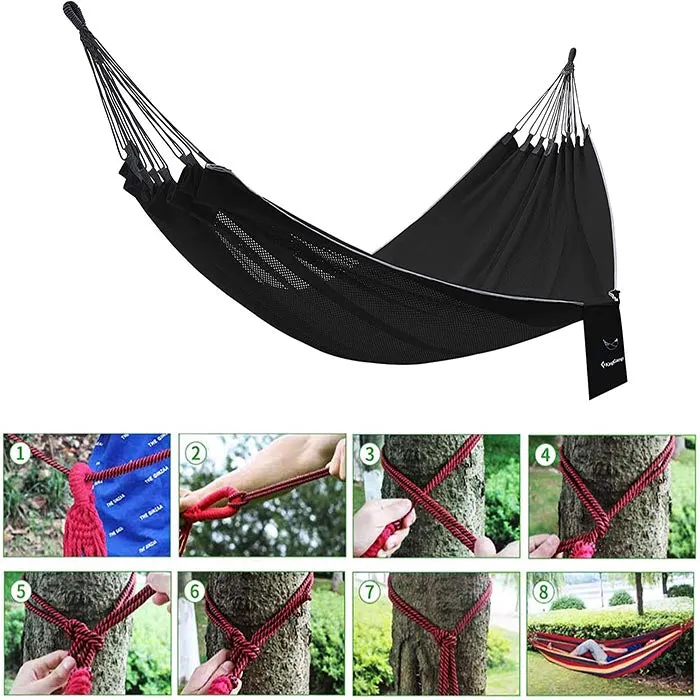 KingCamp Double Ice Silk Mesh Camping Hammock