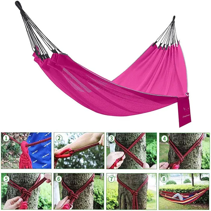 KingCamp Double Ice Silk Mesh Camping Hammock