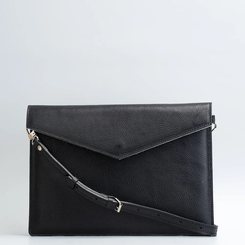 Leather Bag for iPad with adjustable strap