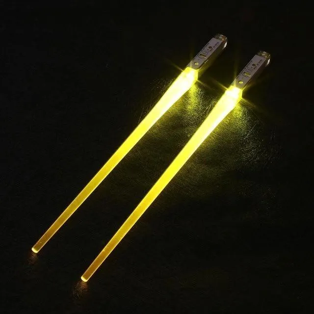 Light-It-Up LED Glowing Chopsticks (1 pair)