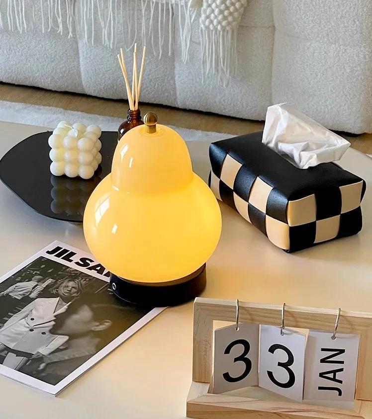 Luminous Pear Portable Table Lamp