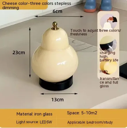 Luminous Pear Portable Table Lamp