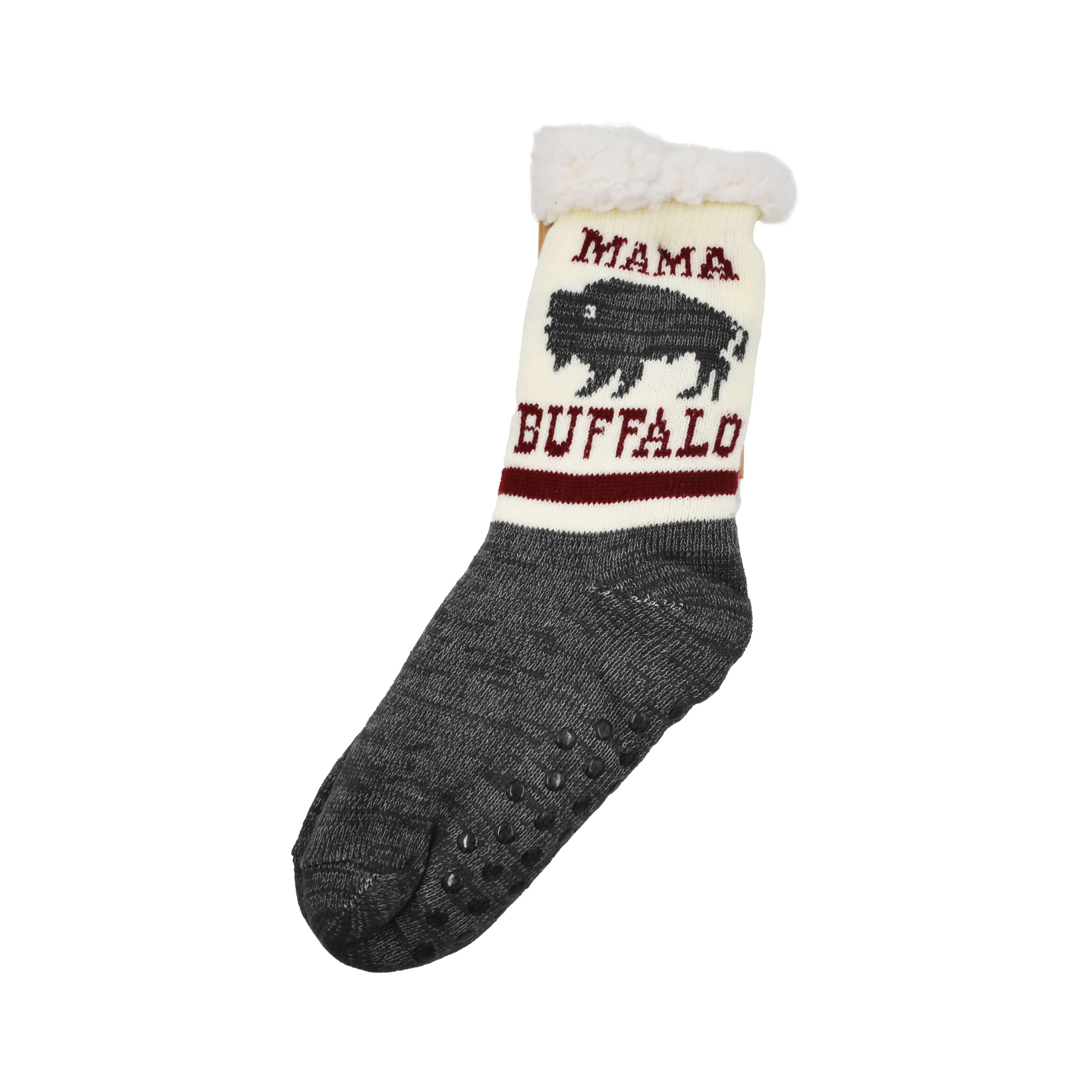 Mama Buffalo Slipper Socks