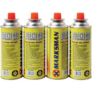 Marksman Butane Gas Cartridge - Pack Of 4