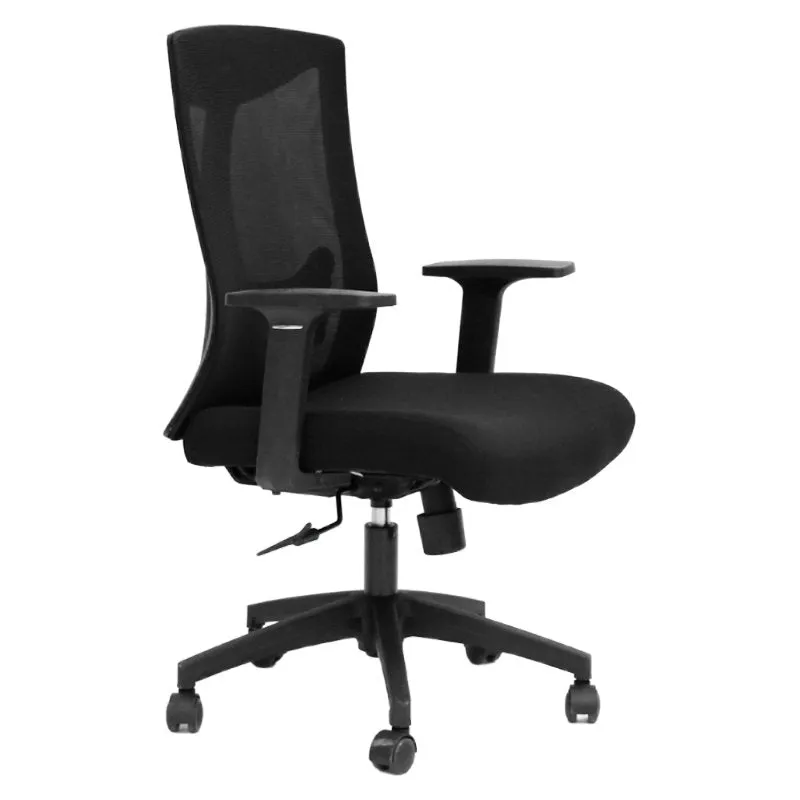 Medium-Back Comfortable Swivel Mesh Office Chair 1988B