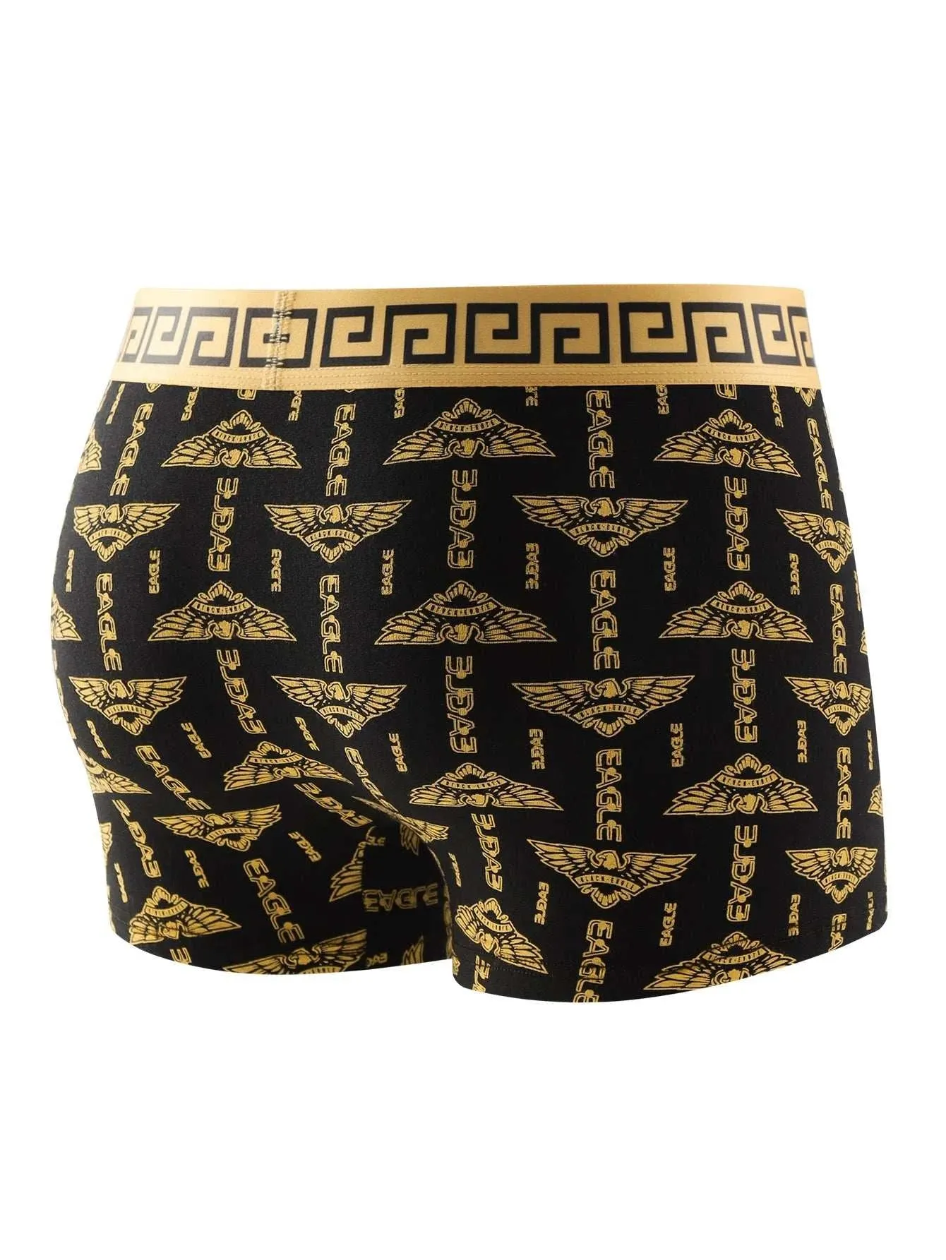 Men's Black & Gold Boxers