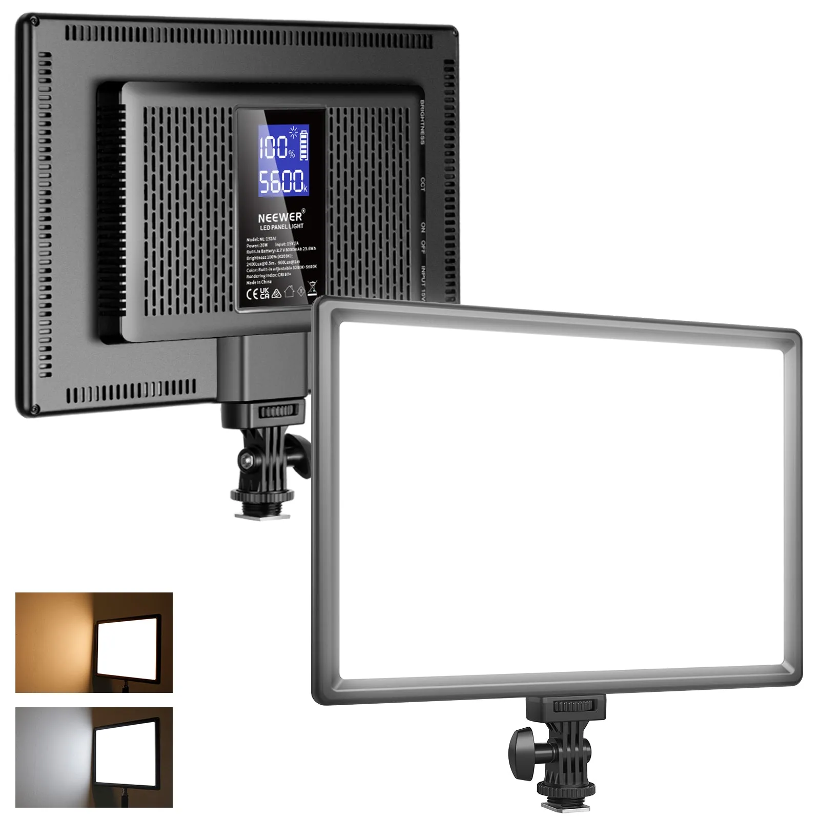 NEEWER NL-192AI Bi-Color LED Panel Light