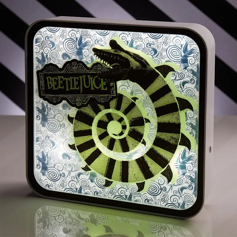 Official Beetlejuice / Betelgeuse Acrylic Desk Lamp / Wall Light