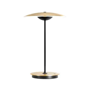 Outlet Ginger portable rechargeable lamp - All brushed brass