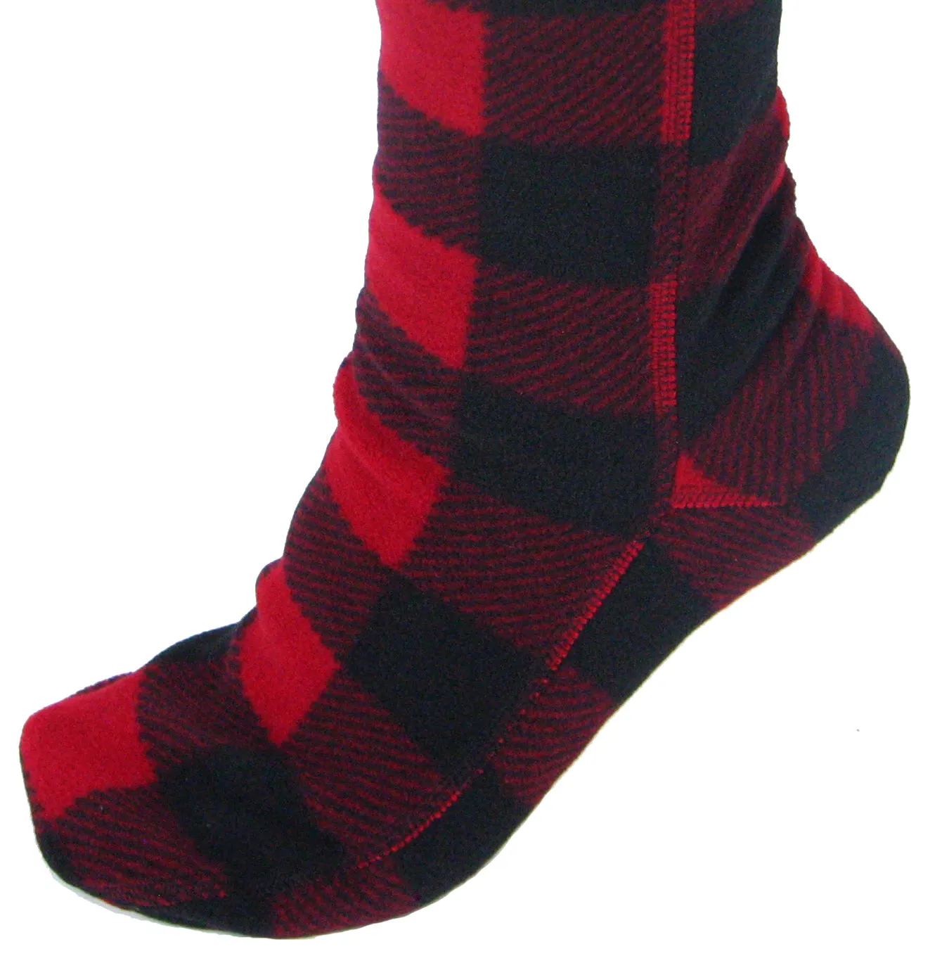 Over-the-Knee Fleece Socks - Lumberjack