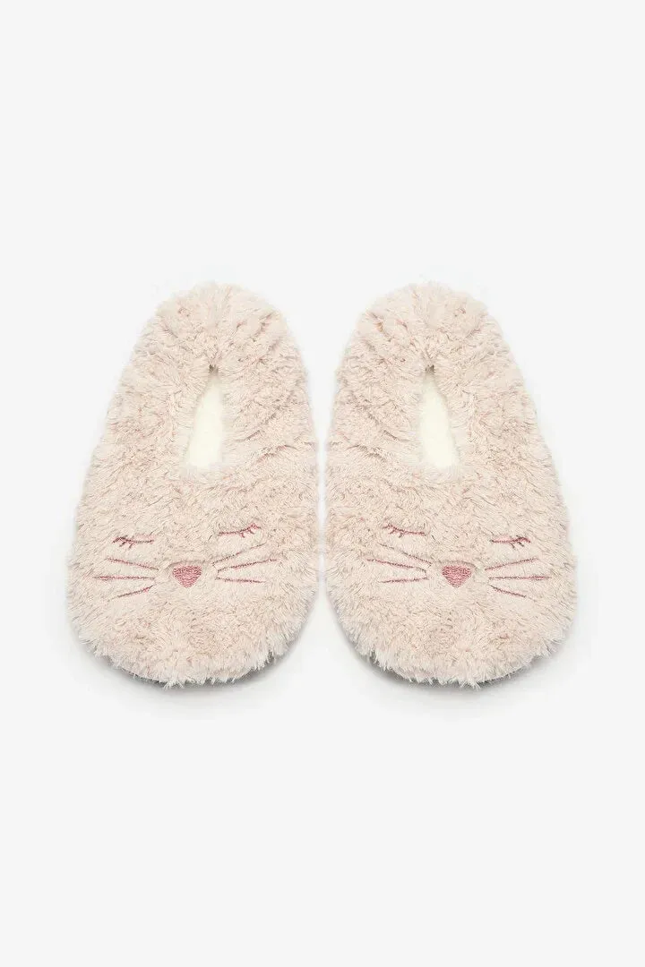 Penti Sleep Cat Light Pink Home Socks