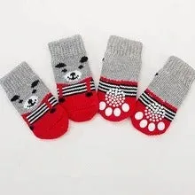 Pet bear bear scratch socks