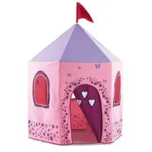 Pink Cotton Princess Fairy Castle Play Tent