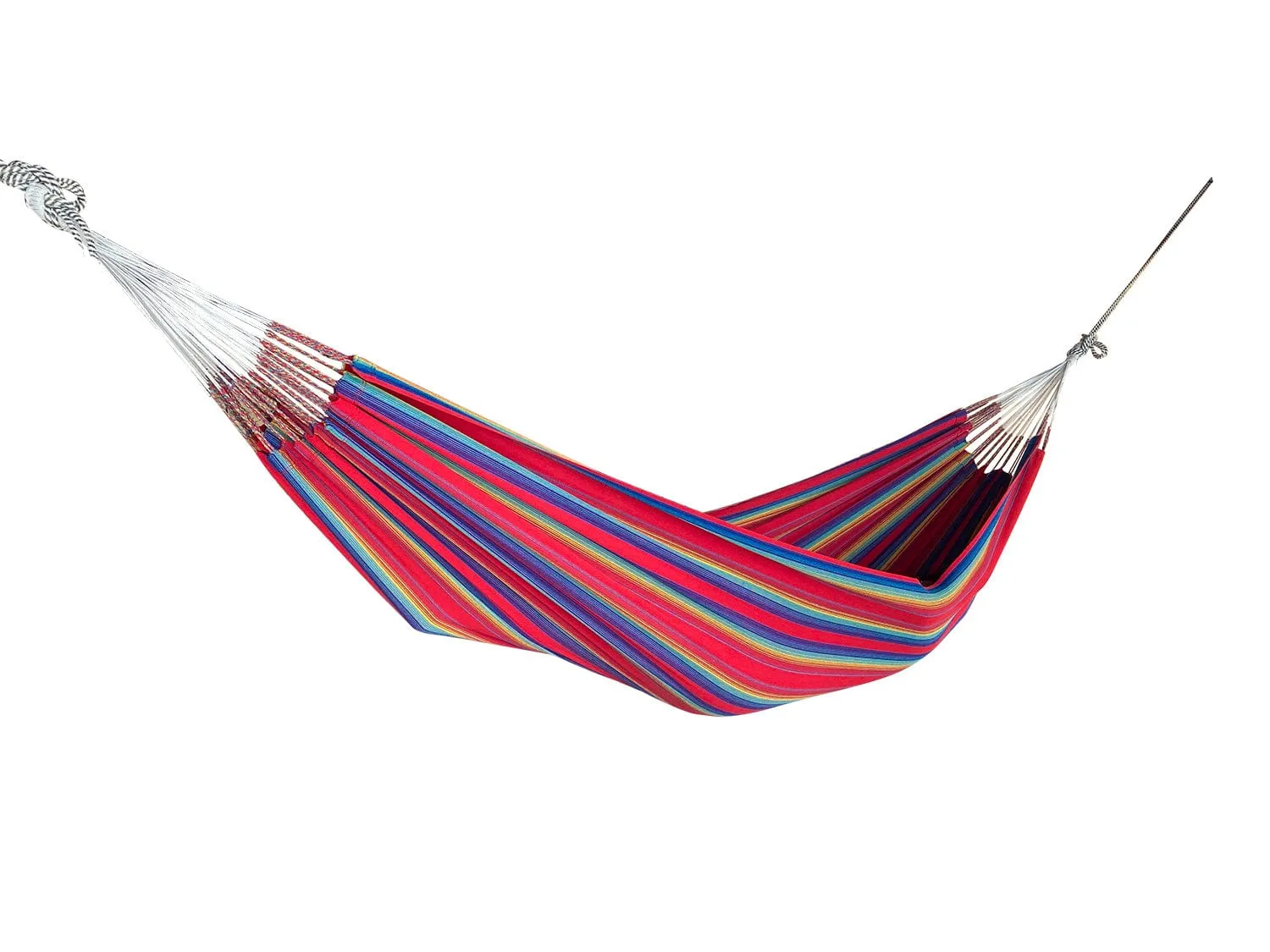 Premium Brazilian Style Double Hammock with Bamboo Stand