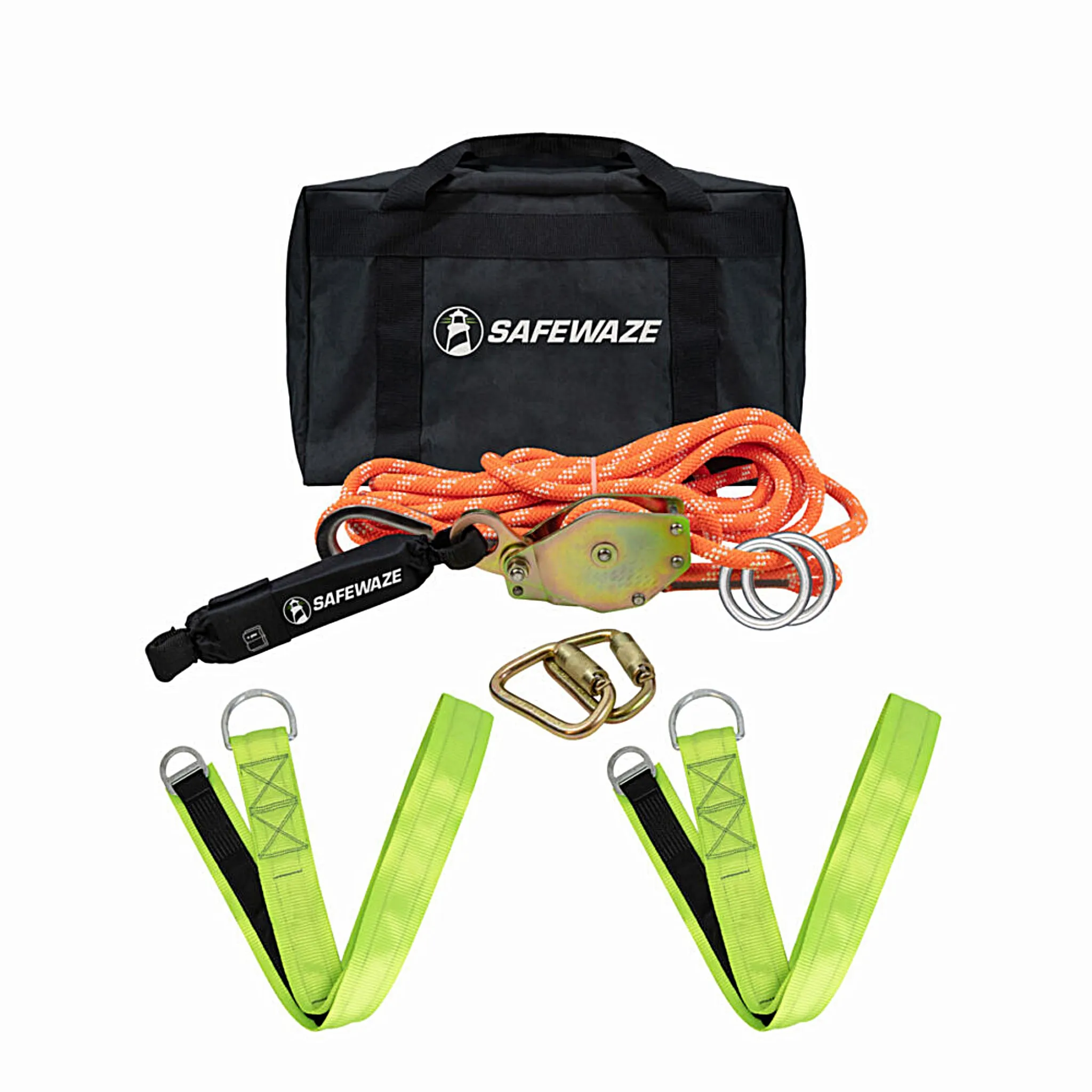 Safewaze 019-8005 Kernmantle Rope HLL, Cross Arm Straps, 1 Each